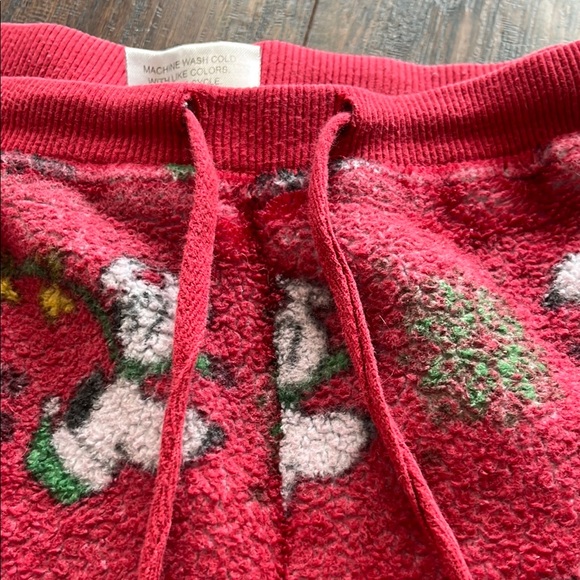 Peanuts Red and White Pajamas with Whimsical Design - Picture 3 of 4